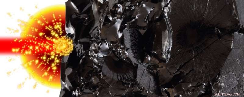 First-Time Characterization of Liquid Carbon with a Free-Electron Laser