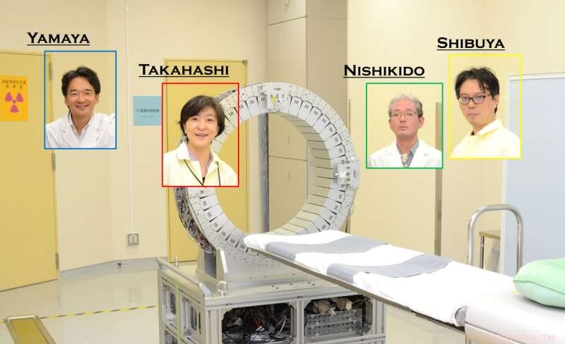 Using Antimatter Particle Timing to Enhance Cancer Treatment