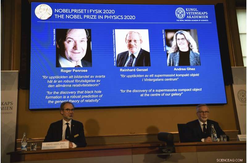 Three Scientists Awarded Nobel Prize in Physics for Breakthrough Black Hole Research