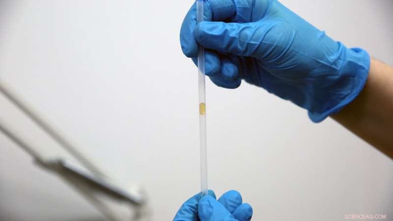 Specialized Tube Coatings Make Viscous Liquids Flow Faster Than Less Viscous Ones