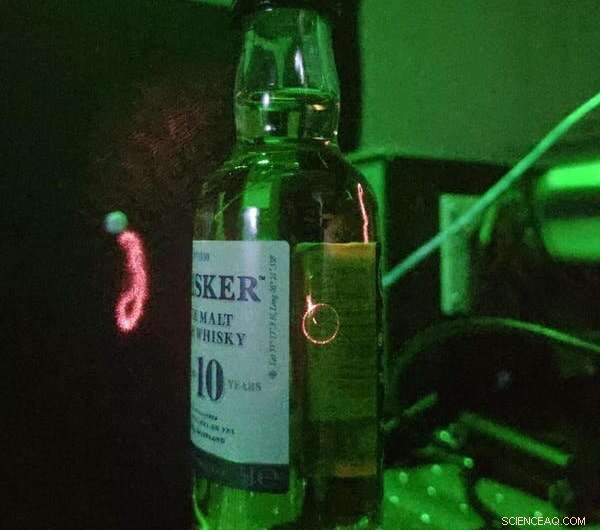 Laser Authentication of Rare Whisky Reveals Health Diagnostics Potential