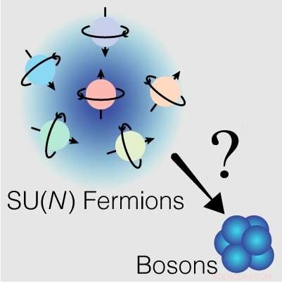 Physicists Demonstrate Bosonic Behavior of Multi‑Flavor Fermions via Quantum Simulation