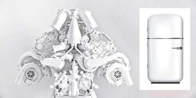 Dual-Function Quantum Nanodevice Operates as Heat Engine and Refrigerator