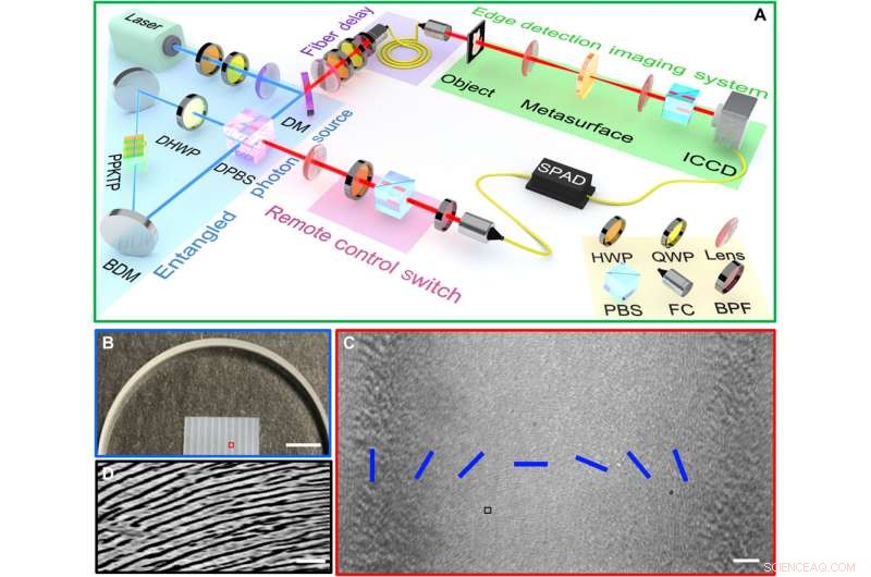 Revolutionizing Edge Detection: Quantum Metasurface Imaging