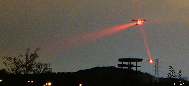 Drone-Based Quantum Networking: Building Local Quantum Networks with UAVs