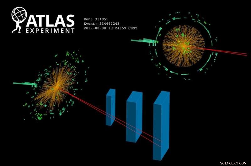 ATLAS Detects First Evidence of a Rare Higgs Boson Decay into Muons and Photon