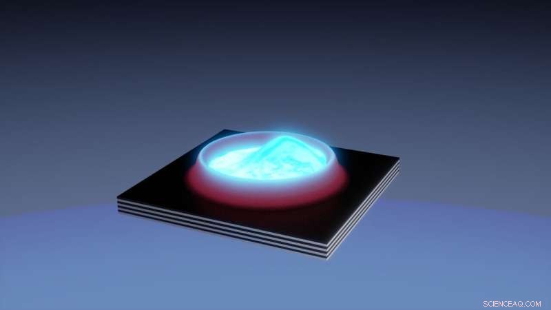 Probing Superfluidity Through Sloshing of Quantum Light‑Matter Fluids