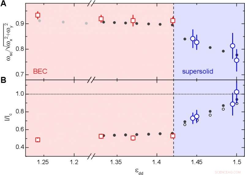 Experimental Confirmation of Superfluidity in a Dipolar Supersolid