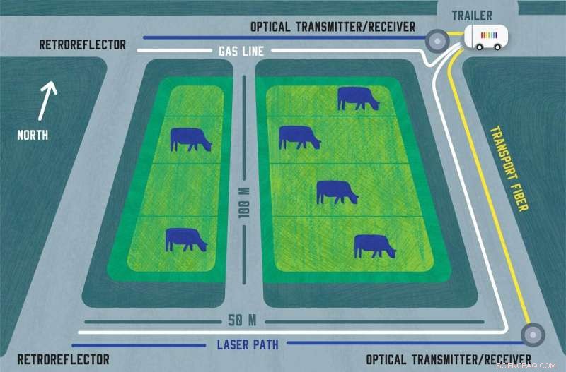 NIST Agricomb Captures Methane, Ammonia, CO₂, and Water Vapor Emissions from Beef Cattle Feedlots