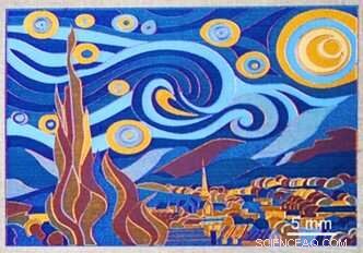 Scientists Use Precision Laser Technique to Craft Miniature Art Masterpieces