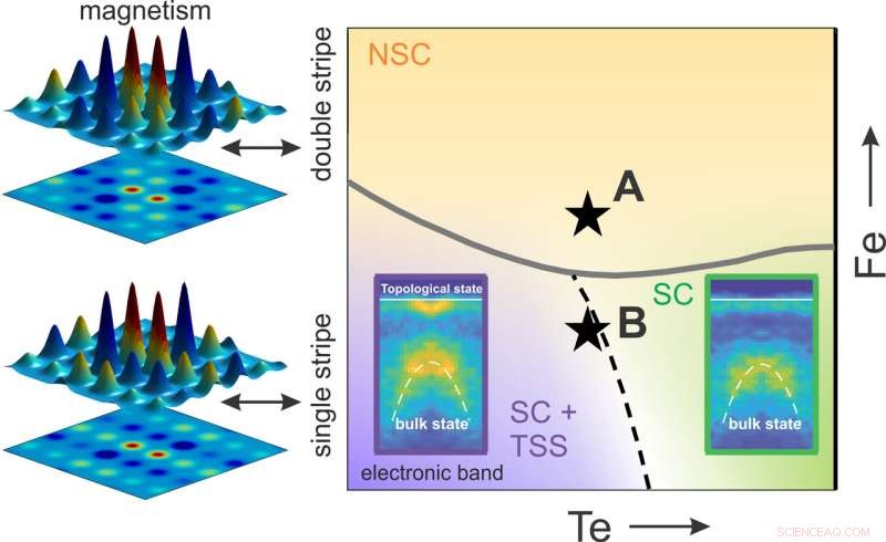 Unveiling Electronic States in an Exotic Iron‑Based Superconductor
