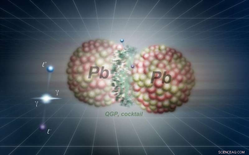 Exploring Quark‑Gluon Plasma: Photon‑Induced Lepton Pair Production in Lead–Gold Collisions