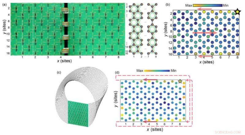 Experimental Observation of Antichiral Edge States in a Circuit Lattice