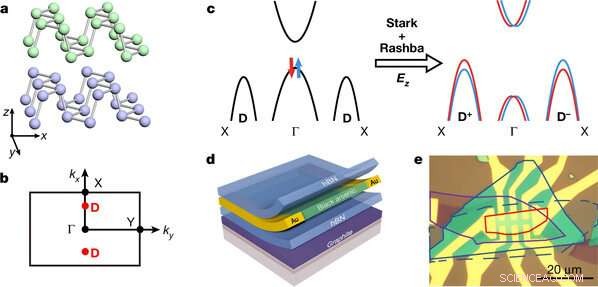 Synergistic Spin–Orbit Coupling and Stark Effect Enhance Quantum Device Functionality