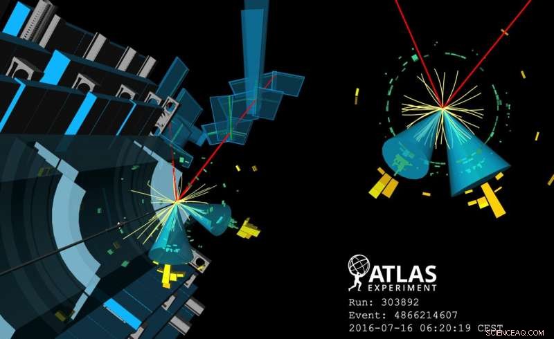 ATLAS Detects Possible Charm Decay of Higgs Boson: New Insight into Particle Physics