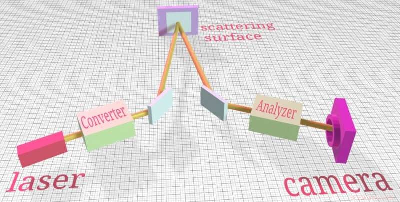 Detecting Quantum Coherence Through Free‑Space Scattered Photons