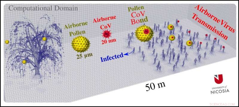 Tree Pollen Extends SARS-CoV‑2 Reach, Enhancing Virus Spread