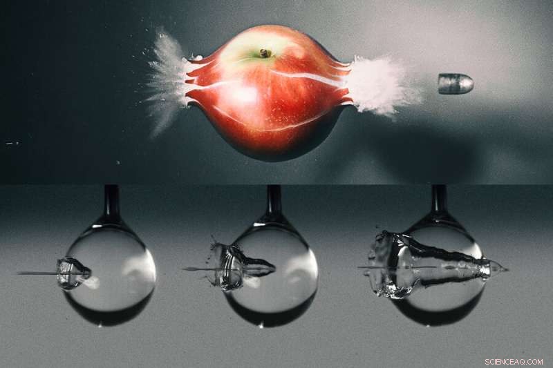 High‑Speed Camera Reveals Water Jet’s Precision Impact on Droplet—Insights for Needle‑Free Injection