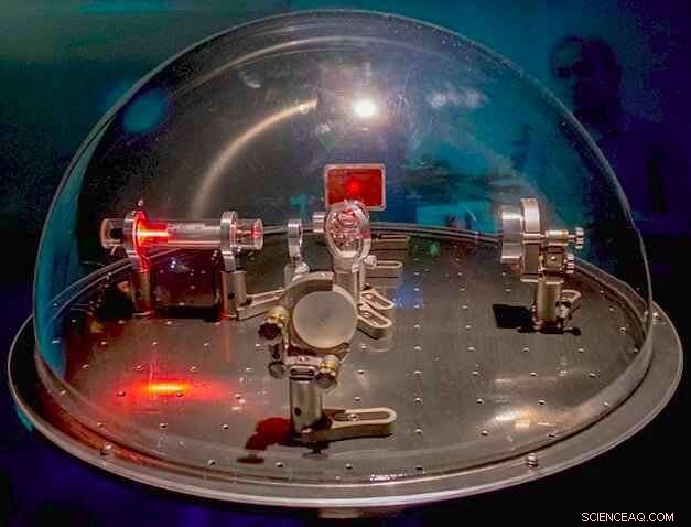 Explore Gravitational Waves: Interactive Exhibit Mimics Real Detector