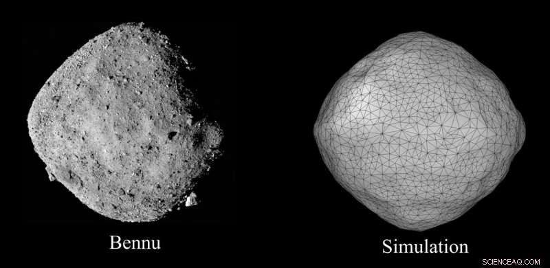 New Physics Model Illuminates Shape of Two Rubble-Pile Asteroids