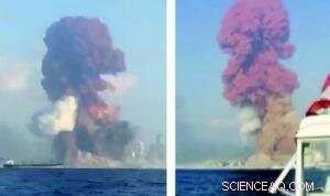 Measuring the Magnitude of the 2020 Beirut Explosion