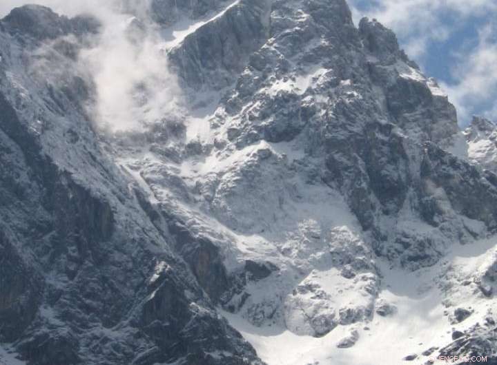 Tiny Earthquakes Enable Accurate Prediction of Mountain Rock Falls