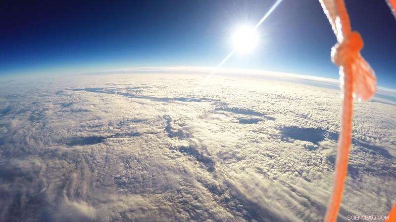 Leicester Students Capture Stunning Earth Curvature from High‑Altitude Weather Balloon