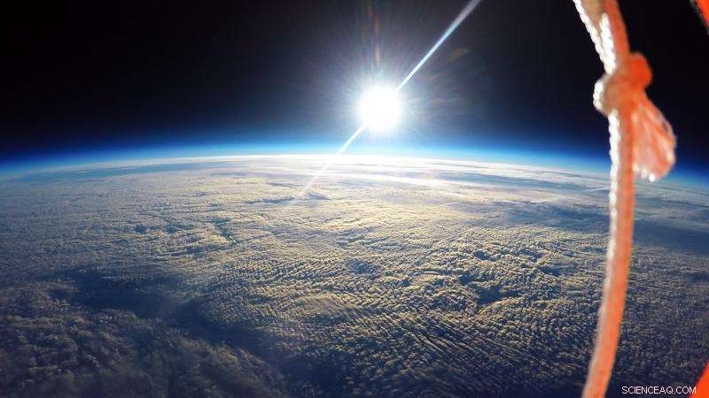 Leicester Students Capture Stunning Earth Curvature from High‑Altitude Weather Balloon