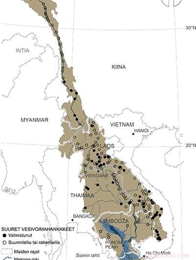Aalto Study Reveals Chinese Hydropower Projects Alter Mekong River Flows, Boosting Dry-Season Discharge While Reducing Wet-Season Flow
