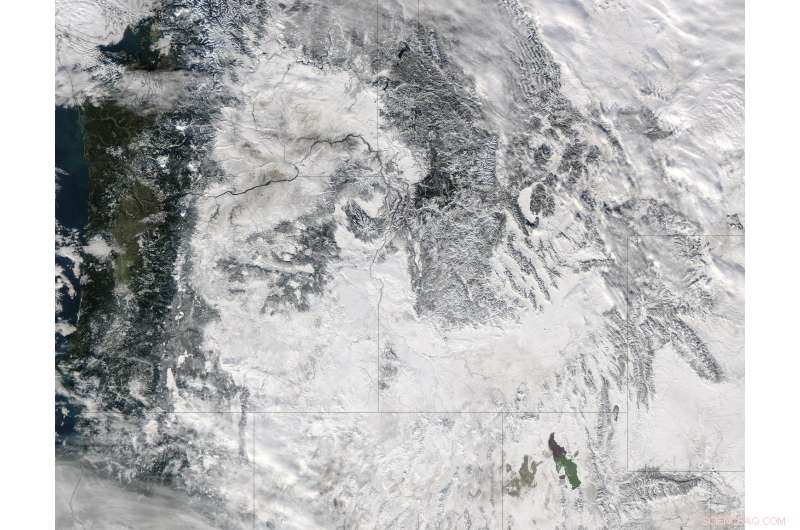 NASA Detects Major Storms Threatening Western U.S. Regions