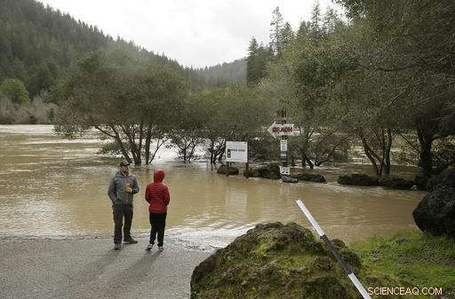 California Faces Flooding as Atmospheric Rivers Saturate the State
