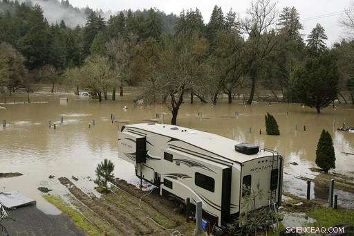 California Faces Flooding as Atmospheric Rivers Saturate the State