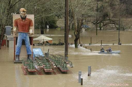 California Faces Flooding as Atmospheric Rivers Saturate the State