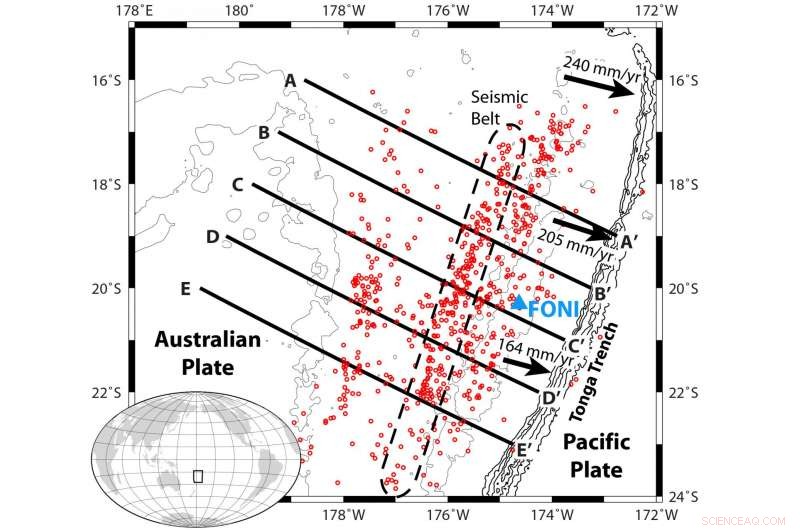 Water Release Triggers Pacific Plate Movements at Depth