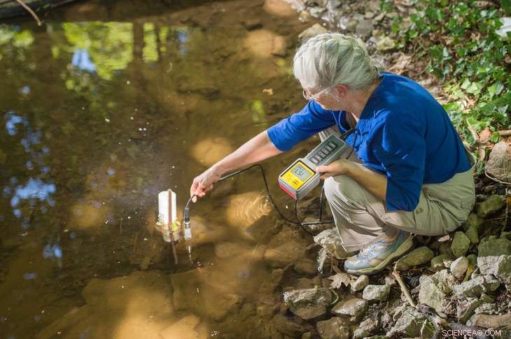 Road Salt Travels from Melting Snow into Streams and Groundwater