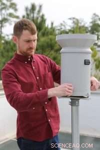 Rooftop Observatory Tracks Hurricane Rainfall and Winter Snowfall