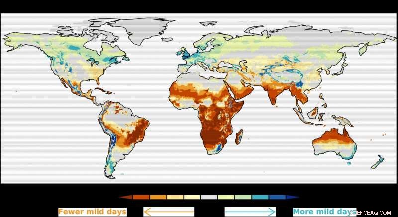 Climate Change Will Alter Global Mild Weather Patterns, Study Finds