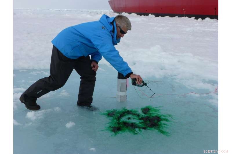 Arctic Melt Ponds Form as Meltwater Blocks Ice Pores
