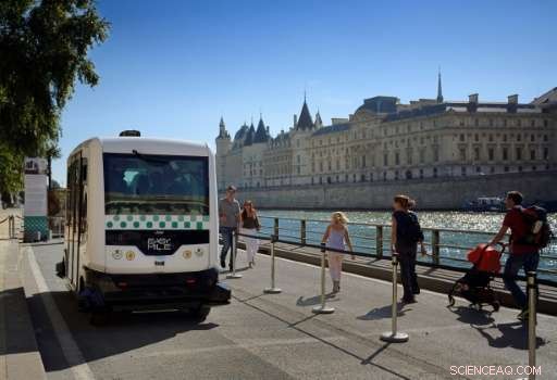 Paris Launches Driverless Bus Trial: Pioneering Urban Mobility