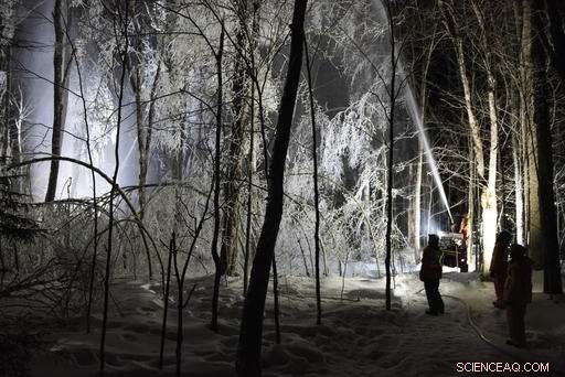 Scientists Create Controlled Ice Storms to Study Climate Effects