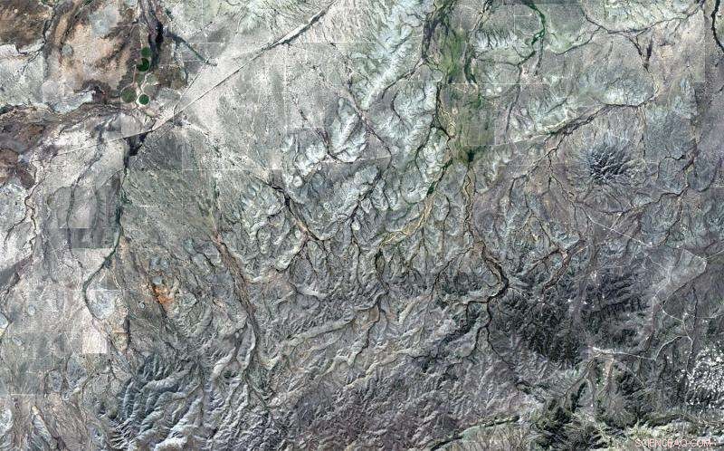 Sentinel‑2A Satellite Image of Western Texas – 2016 High‑Resolution Earth Observation