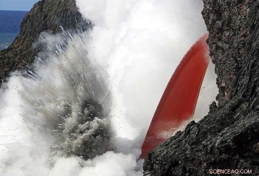 Kilauea Volcano Emits Massive Lava Stream Into Ocean, Hawaii—Updated