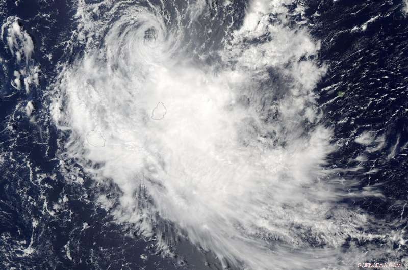 NASA Satellite Tracks Tropical Cyclone Carlos Near La Réunion & Mauritius