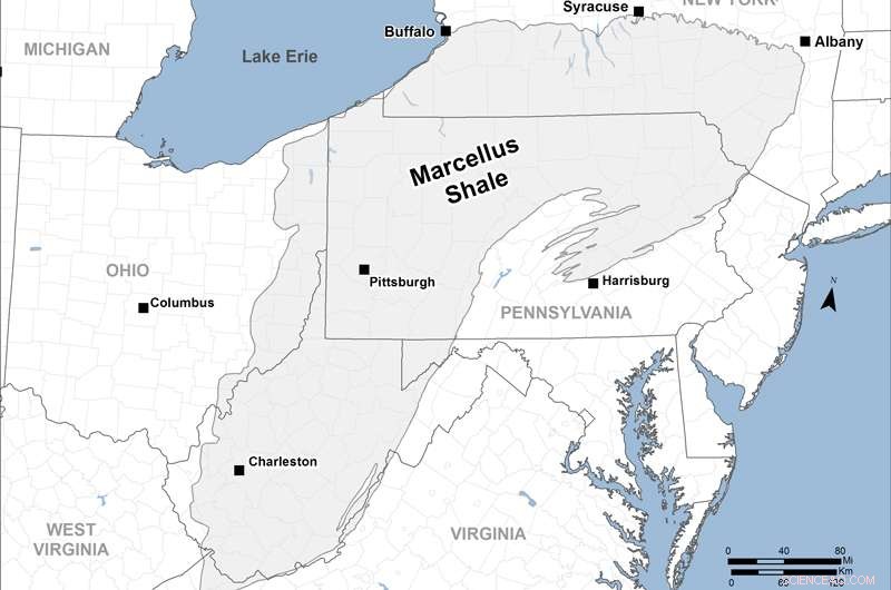 Methane Levels Rise in Marcellus Shale Despite Declining Well Installations