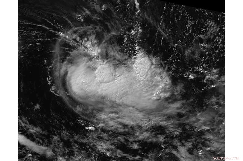 NASA s Suomi NPP Satellite Captures Night-Time Image of Tropical Cyclone Carlos