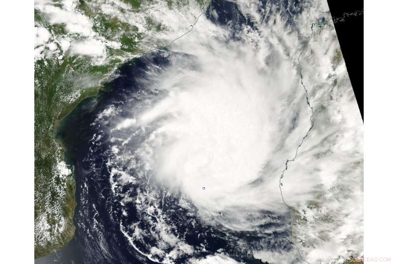 NASA Satellite Images Formation of Tropical Cyclone Dineo