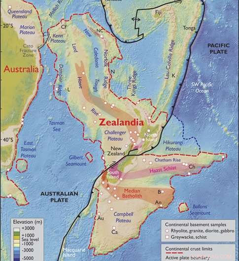 Scientists Reveal New Zealand Lies on a Submerged Lost Continent