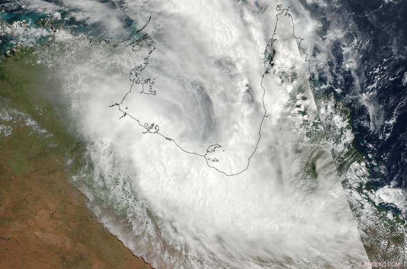 NASA Discovers Brief Tropical Cyclone Alfred in Gulf of Carpentaria