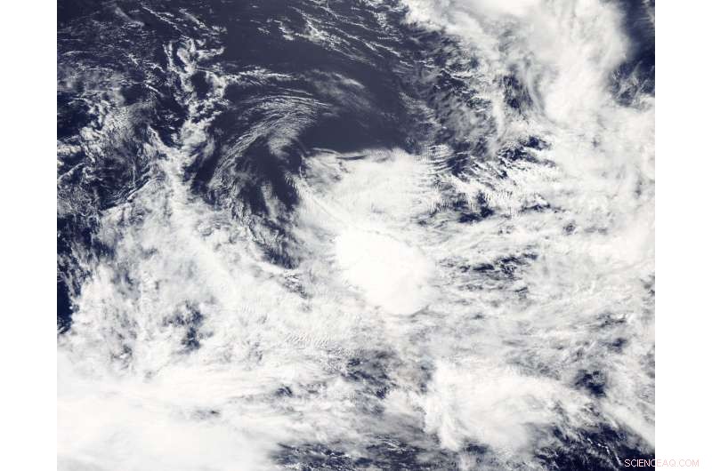 NASA Tracks Rapid Dissipation of Tropical Cyclone 8P in the South Pacific