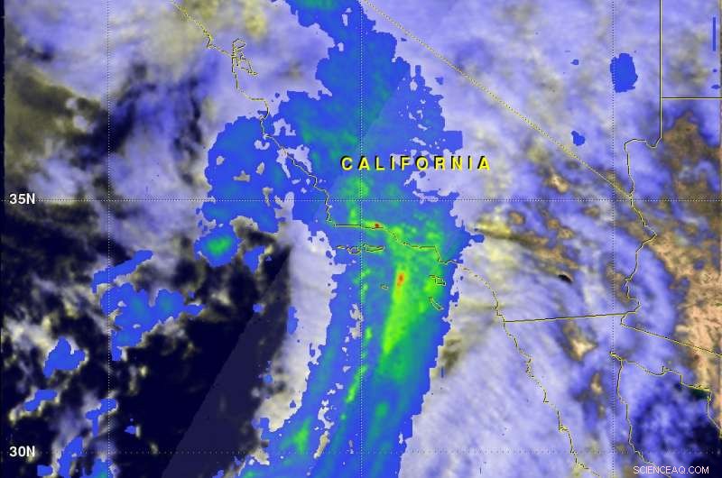 NASA Monitors Pineapple Express Impact on California s Weather